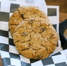 Load image into Gallery viewer, Foxship Bakery Vegan Oatmeal Raisin Cookies