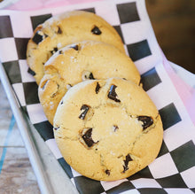 Load image into Gallery viewer, Foxship Bakery Vegan Salted Chocolate Chunk Cookies