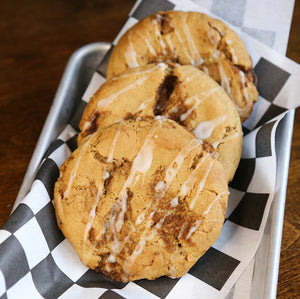 Foxship Bakery Vegan Cinnamon Roll Cookies
