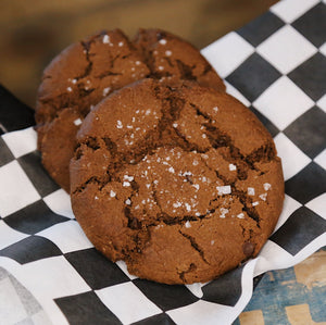 Foxship Bakery Vegan Salted Brownie Cookies