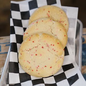 Foxship Bakery Vegan VDAY Cake Batter Cookies