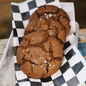 Foxship Bakery Vegan Salted Brownie Cookies