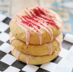 Foxship Bakery Vegan Raspberry Lemonade Cookies