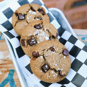 Foxship Bakery Vegan Espresso Chocolate Chunk Cookies