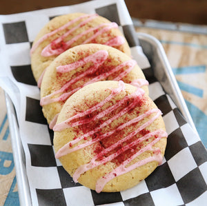 Foxship Bakery Vegan Raspberry Lemonade  Cookies