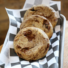 Load image into Gallery viewer, 6 Quarter Pound Vegan Brownie Swirl Cookies