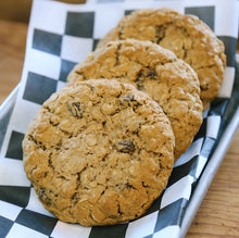 Load image into Gallery viewer, Foxship Bakery Vegan Oatmeal Raisin Cookies