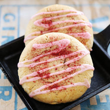 Load image into Gallery viewer, Foxship Bakery Vegan Raspberry Lemonade  Cookies