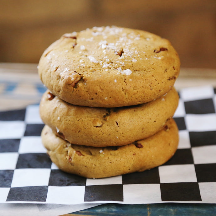 Foxship Bakery Vegan Salted Pumpkin Pecan Cookies