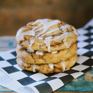 Foxship Bakery Vegan Cinnamon Roll Cookies