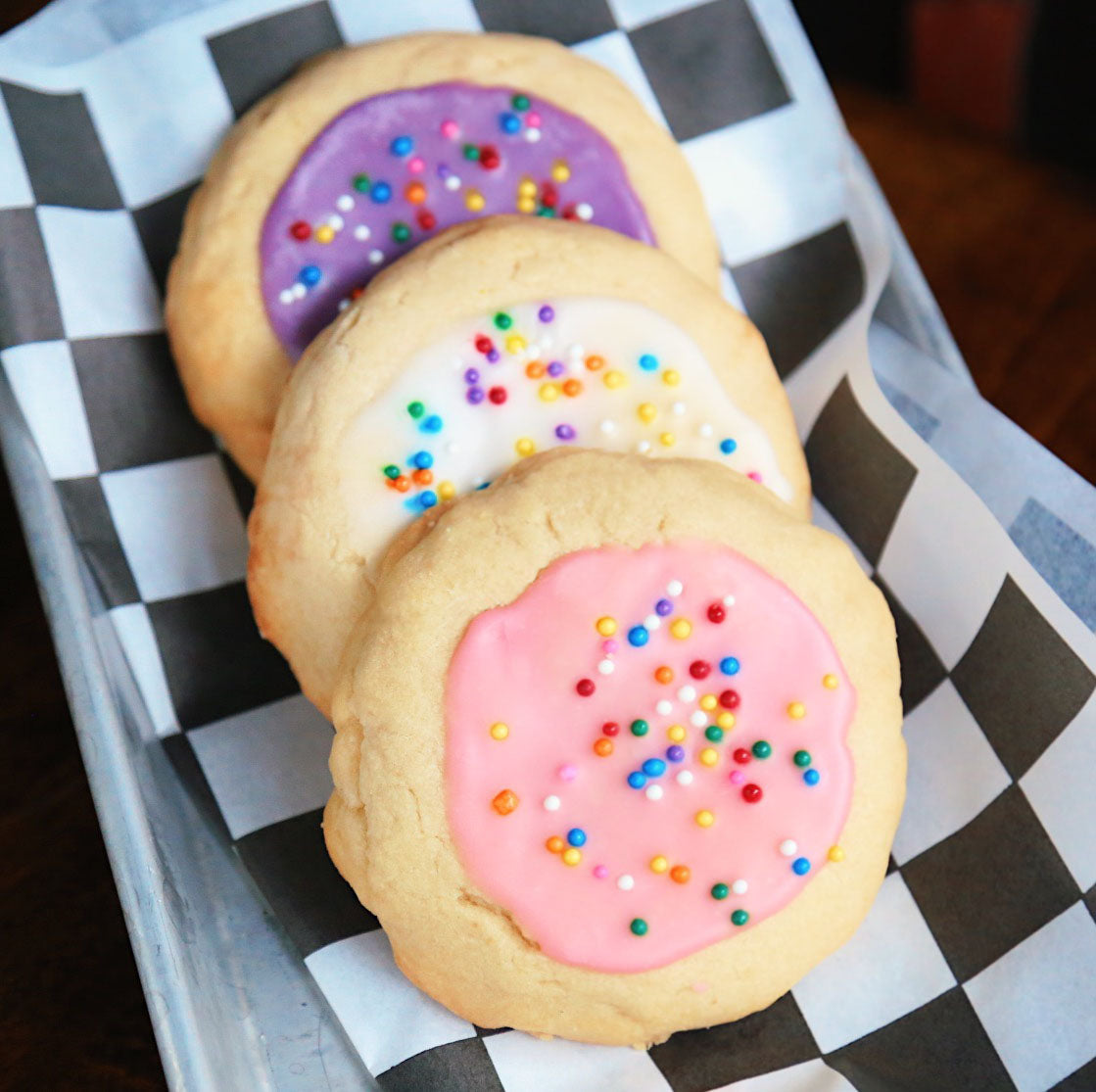 Fruity POPTART Cookie Flight