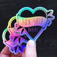Load image into Gallery viewer, Foxship Holographic Stickers