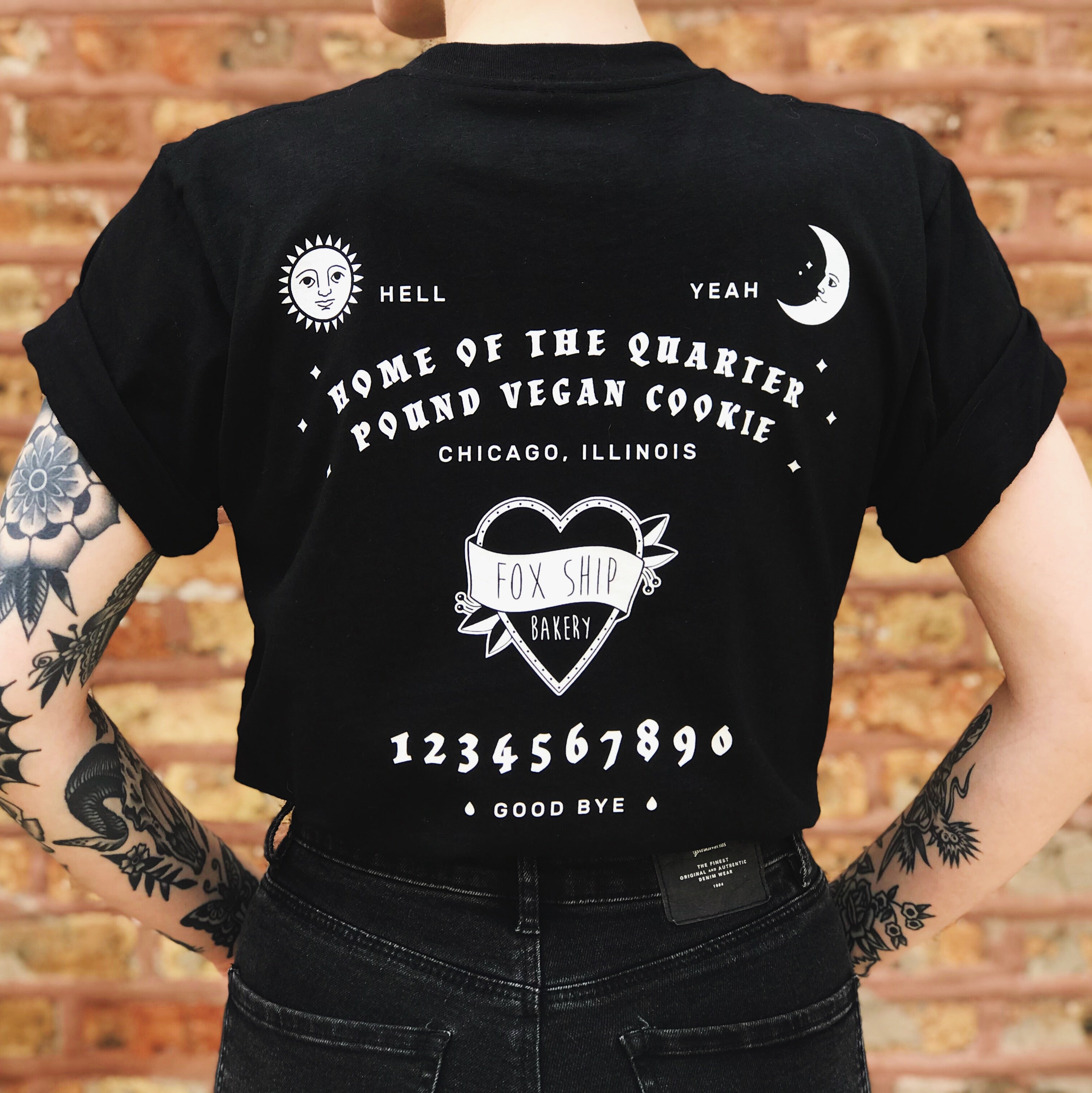 Foxship Ouija Board Tee – Foxship Bakery