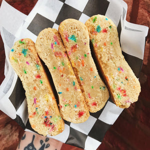 vegan cake batter cookies